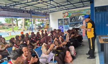 Satlantas Polres Simalungun Gelar Pelatihan dan Pembinaan Pramuka Saka Bhayangkara Krida Lalulintas