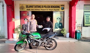 Senyum Reza saat Motor yang Dicuri Kini Kembali Lagi: Terima Kasih Polsek Bengkong