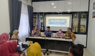 Kapolsek Sekupang Beri Sambutan di Kegiatan Loka karya Mini Tribulan Lintas Sektor Puskesmas Tiban Baru