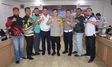 Kapolrestabes Medan Ikuti Penandatanganan Draff SK FLLAJ Melalui Zoom Meeting Dan Akan Mengaktifkan Kawasan Tertib Berlalu Lintas