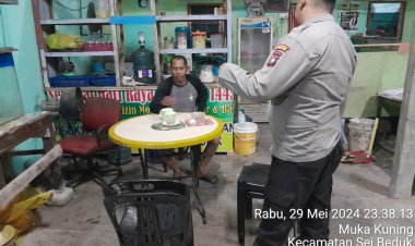 Patroli Cipkon Polsek Sungai Beduk, Cegah Aksi Kejahatan Dan Sampaikan Himbauan Kamtibmas