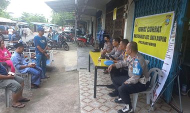 Kegiatan Jumat Curhat Polsek Batu Ampar bersama Warga komp tanjung pantun RT 03 RW 03 Sei jodoh kec.Batu ampar