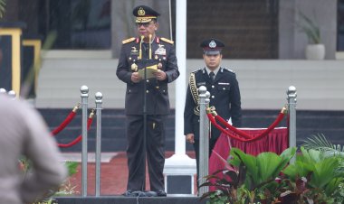 Kapolda Kepri Pimpin Upacara Hari Lahir Pancasila: Tekankan Pentingnya Pancasila sebagai Pemersatu Bangsa Menuju Indonesia Emas 2045