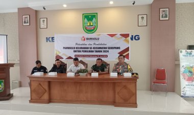 Hadiri Pelantikan Panwascam Sekupang, Ini Yang Di Sampaikan Oleh Kapolsek Sekupang