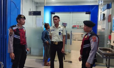 Patroli Malam Samapta Polres Simalungun, Hadirkan Negara Tengah Masyarakat, Cegah Kejahatan Jalanan