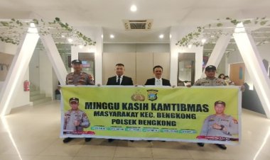 Polsek Bengkong Gelar Minggu Kasih Kamtibmas di Gereja GBI Tabgha