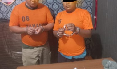 Kapolsek Dolok Batu Nanggar Berhasil Menangkap Dua Bandar Sabu di Perkebunan Sawit