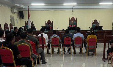 Dihadapan Hakim Dan JPU, Empat Saksi Dipersidangan Tegaskan Godol Bukan Pemilik Senpi, Itu Punya TNI Kodam 1/BB