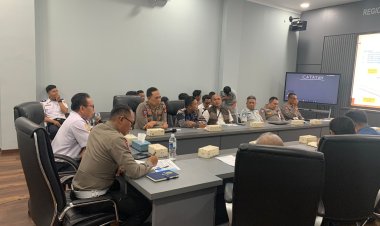 SUBDITKAMSEL Ditlantas Polda Kepri Adakan Rapat Koordinasi Bahas Dampak Pembangunan Jalan di Batam