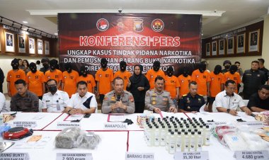 Polda Kepri Tegas dalam P4GN: Ungkap 6 Kasus dan Tangkap 14 Tersangka Narkotika
