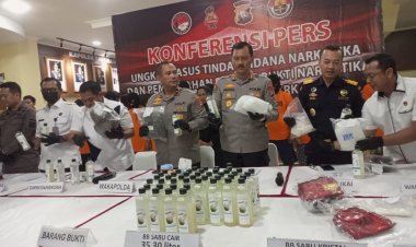 Bea Cukai Batam dan Polda Kepri Gagalkan Penyelundupan Narkotika Methamphetamine