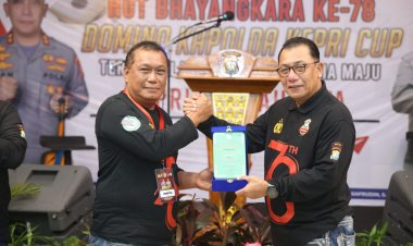 IRJEN POL YAN FITRI TUTUP LOMBA DOMINO HARI BHAYANGKARA KE-78
