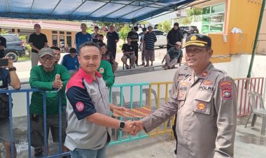 Kapolsek Sekupang Apresiasi Suksesnya Lomba Kicau Burung BnR Kota Batam Di Kecamatan Sekupang