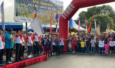 Ribuan Masyarakat Ikuti Jalan Santai Bersama Polres Bintan dalam Peringatan Hari Bhayangkara ke-78