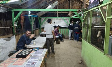 Polsek Patumbak Lakukan Penindakan Yang Diduga Lapak Judi Tembak Ikan di Wilkumnya