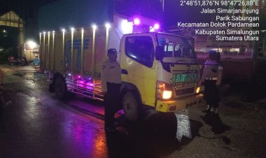 Polsek Dolok Pardamean Gelar Patroli Antisipasi Geng Motor, Berhasil Ciptakan Keamanan di Pintu Angin
