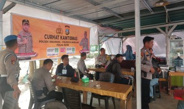 Polsek Sekupang sampaikan pesan Kamtibmas dalam Jumat Curhat