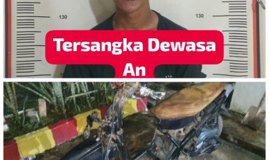 Polisi Tangkap Pelaku Curanmor yang Jual Motor Tanpa Surat di Media Sosial