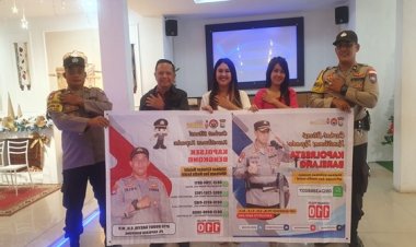 Kegiatan Minggu Kasih Kamtibmas Polsek Bengkong di Gereja GBI Tabgha Bengkong Laut