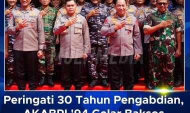Jenderal Polisi Listyo Sigit Prabowo Hadiri Bakti Sosial dan Kesehatan Peringatan 30 Tahun Pengabdian AKABRI 94