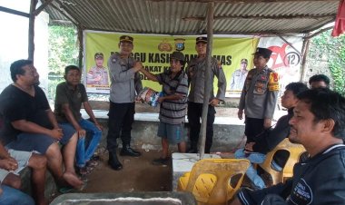 Minggu Kasih Kamtibmas bersama Warga kampung damai Rt 01 Rw 07 kel.sei jodoh Kec.Batu Ampar  kota Batam