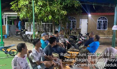 Batara Biru Polsek Sungai Beduk laksanakan patroli dan sambang dialogis berikan rasa aman, Cegah Tindak Kriminal