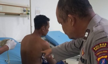 Polsek Perdagangan Resor Simalungun Gercep Amankan Pelaku Pengeroyokan di Kelurahan Kerasaan I