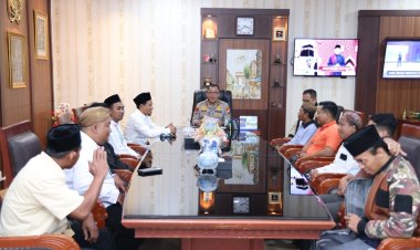IRJEN POL YAN FITRI HALIMANSYAH TERIMA KUNJUNGAN SILATURAHMI PENGURUS NAHDLIYIN MUDA KEPRI