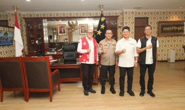 IRJEN POL YAN FITRI HALIMANSYAH TERIMA KUNJUNGAN KOMITE OLIMPIADE INDONESIA