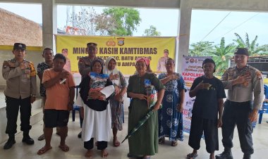 Polsek Batu Ampar Gelar Jumat Curhat Bersama Warga Tanjung Sengkuang