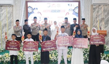 Hari Bhayangkara Ke-78, Polres Karimun Laksanakan Lomba MTQ