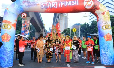 Kapolri Buka Bhayangkara Fun Walk 2024: Bersama Bergerak untuk Persatuan