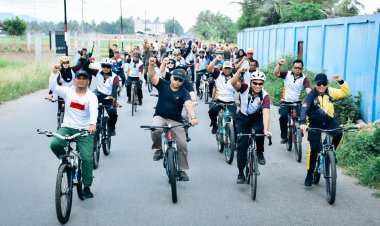 Meriahkan Hari Bhayangkara ke-78: Polres Bireuen Adakan Olahraga Bersama TNI dan Forkopimda