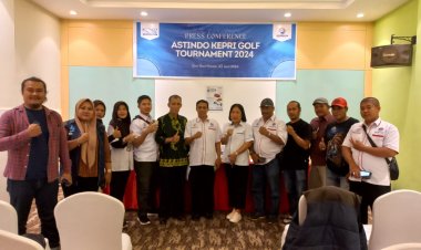 Panitia Pelaksana ASTINDO Kepri Golf Tournament 2024 Sukses Gelar Jumpa Pers di Zest Hotel Harbourbai