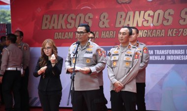 Polri Bedah Rumah Sebanyak 558 Bangunan dalam Rangka Hari Bhayangkara ke-78