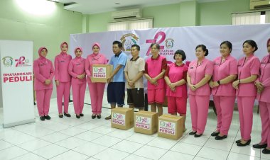 Sambut HUT Bhayangkara ke-78 tahun dan Hari Kesatuan Gerak Bhayangkari ke 72, Polres Jakbar Gelar Bakti Sosial di Panti Sosial Binalaras Harapan Sentosa 3