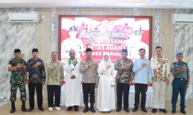 Dalam Rangka Hari Bhayangkara Ke -78, Polres Karimun Menggelar Doa Bersama Lintas Agama