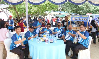 Polda Kepri Menggelar Perlombaan Perahu Layar Jong Kapolda Kepri Cup Dalam Rangka Hari Bhayangkara Ke-78 Tahun 2024