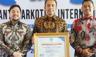 Polres Metro Jakarta Barat Kembali Ukir Prestasi, Raih Dua Penghargaan di HANI 2024