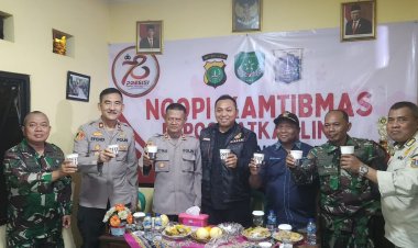 Polsek Pademangan Jakarta Utara Gelar Ngopi Kamtibmas untuk Serap Aspirasi Warga