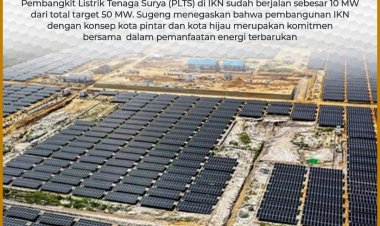 Komisi VII DPR RI Tinjau Pembangunan Energi Baru Terbarukan di Ibu Kota Nusantara