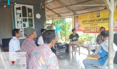 Polresta Barelang Gelar Program Jumat Curhat Kamtibmas di Kecamatan Sungai Beduk