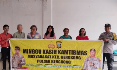 Kegiatan Minggu Kasih Kamtibmas di HKBP Estomihi, Bengkong