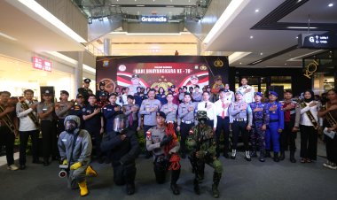 Penutupan Pameran Fotografi Hari Bhayangkara ke-78 Polda Kepri di Grand Batam Mall