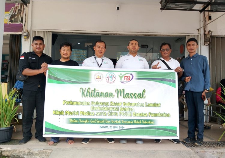 PKBL Batam Gelar Khitanan Massal Gratis di Klinik Marivi Medica