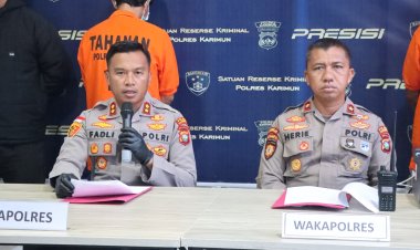 Satreskrim Polres Karimun Berhasil Amankan 2 Pelaku Kasus Uang Palsu