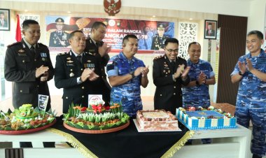 HUT Bhayangkara ke-78, Polres Bintan Dibanjiri Kue Ulang Tahun