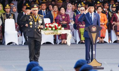 Kapolri Sampaikan Apresiasi pada Upacara HUT Bhayangkara ke-78