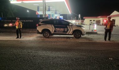 Polres Simalungun Gelar Blue Light Patrol untuk Keamanan Publik dan Pencegahan Kecelakaan
