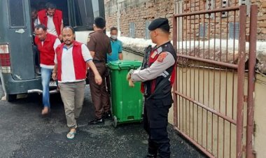 Pengamanan Sidang di Pengadilan Negeri Simalungun Dijaga Ketat oleh Sat Samapta Polres